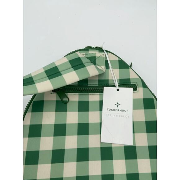 Tuckernuck Tnuck Sport x Neely & Chloe Green Trellis Tennis Backpack